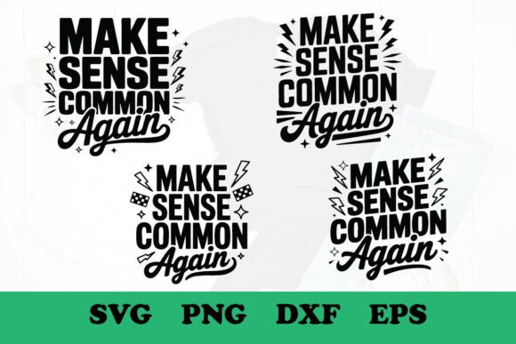 Make Sense Common Again Graphics for Modern Publishing