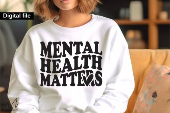 Mental Health Matters Svg for Graphics and Crafts