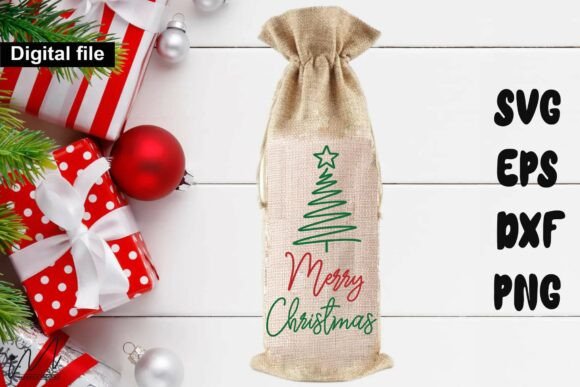 Merry Christmas SVG for Crafts and Graphics