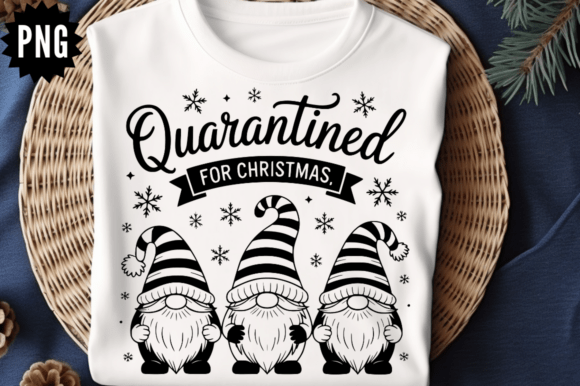 Quarantined for Christmas Graphics